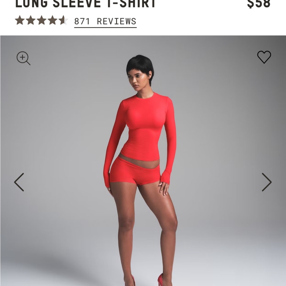 Red Long Sleeve T-Shirt